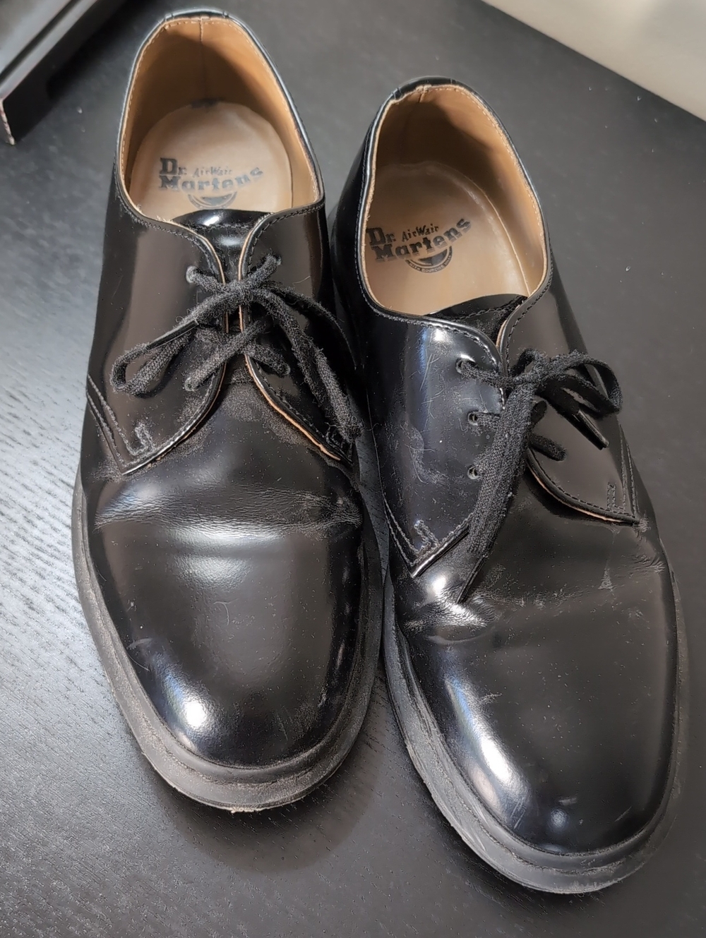 Dr Martin Archie II Smooth Leather 3 Eye Shoe Size 9 Men's